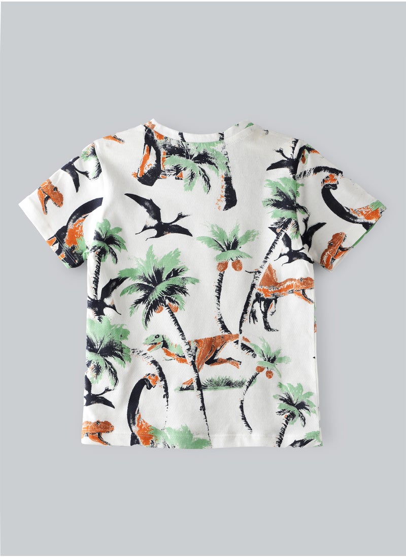 JAM Playful Prints & Comfy Cotton: Boys' Short-Sleeve Tees for Spring & Summer  - Image 2