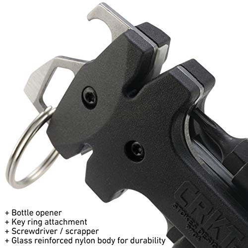 CRKT Knife Maintenance Tool Accessory: Torx T6 and T8, Field Sharpener, Bottle Opener, Flat Screwdriver, Glass-Reinforced Nylon Handle, 9704 - Image 5
