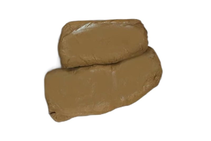 JETHIYA Chikni Mitti Terracotta Clay Organic Natural Dry Clay Clay Set for Modelling and Sculpting Air Dry Clay for Art and Craft Gift for Artists Students Children Chikani 900 gm