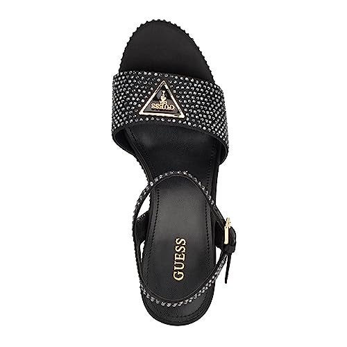 Guess Women's Hippa Heeled Sandal, Black 001, 8 - Image 2