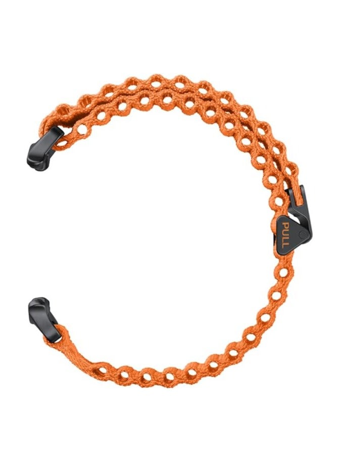 سوار Trail Band لساعة Samsung Galaxy Watch Ultra - حزام برتقالي متين ومريح وأنيق لأنماط الحياة النشطة والمغامرات الخارجية - Image 2