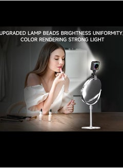 DIGI CORE D12 80 LED Video Light LED Camera Light 360° Portable Photography Lighting Type-C 2000mAh Rechargeable Battery CRI 95+ 2500-9000K With 3 Adjustable Modes On Camera Light  - Image 3