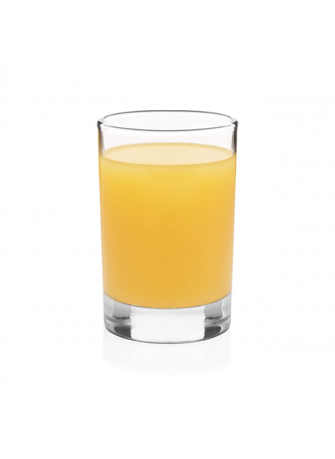 LIBBEY - Libbey Heavy Base Juice Glasses, Set of 4, 5.5 fluid ounces - Image 1