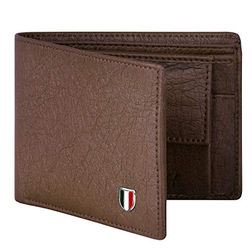 GIOVANNY Faux Leather Gvn-Brwlhar01 Brown Wallet For Men - Compact Size - Image 2