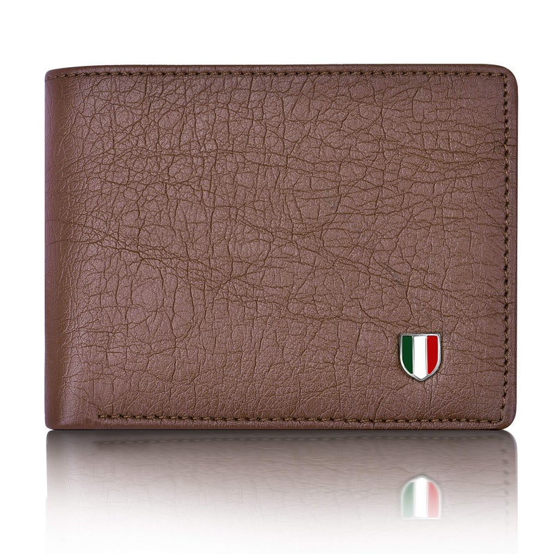 GIOVANNY Faux Leather Gvn-Brwlhar01 Brown Wallet For Men - Compact Size - Image 5