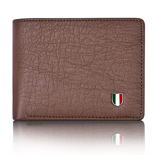 GIOVANNY Faux Leather Gvn-Brwlhar01 Brown Wallet For Men - Compact Size - Image 1