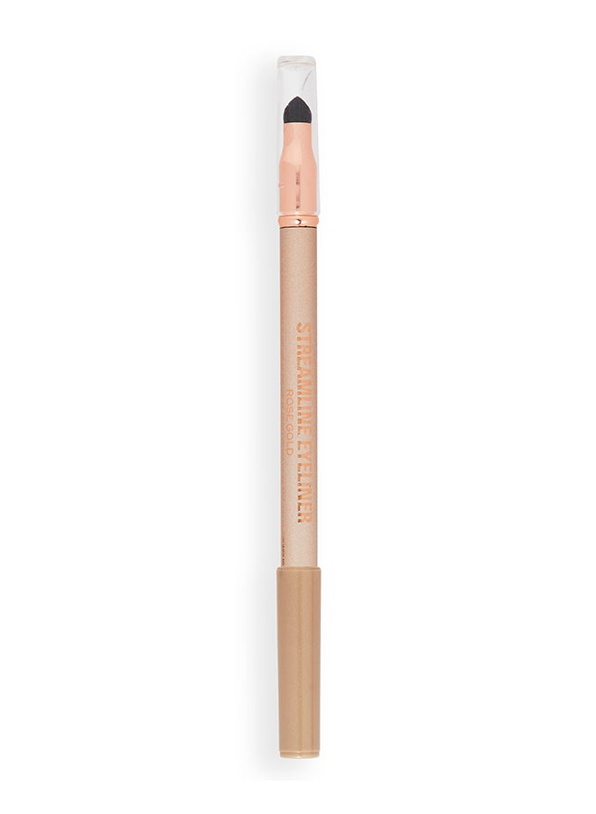 REVOLUTION Makeup Revolution Streamline Waterline Eyeliner Pencil Rose Gold - Image 2
