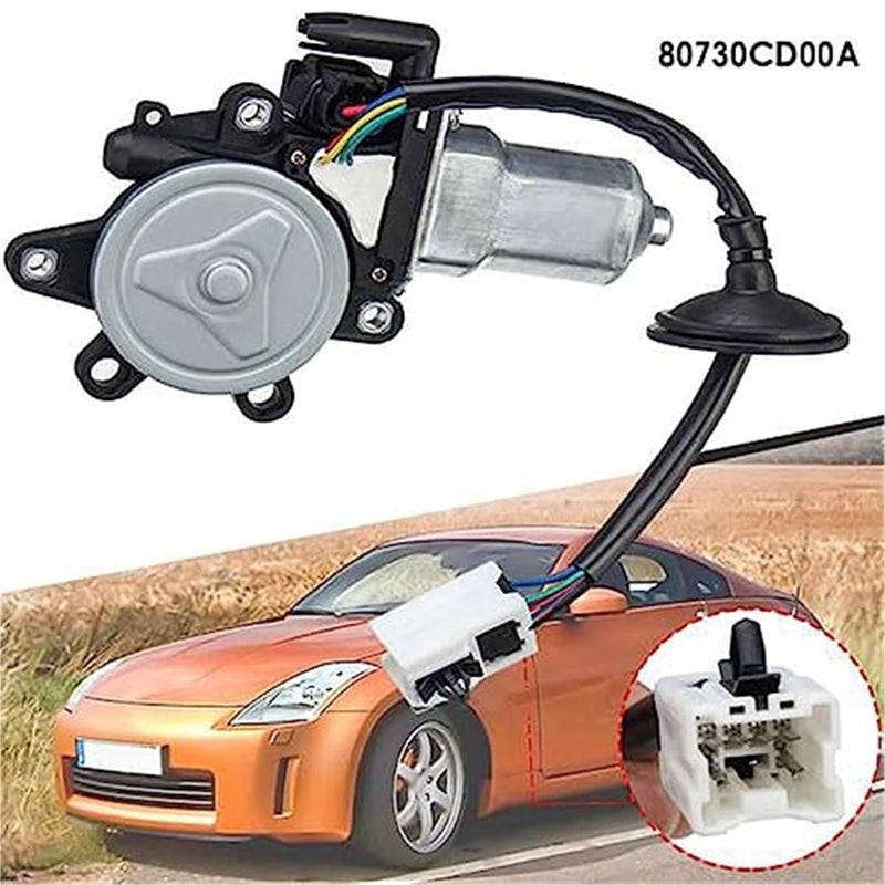 Wivplex Right Front Power Window Lift Regulator Motor for Nissan 350Z - Image 4