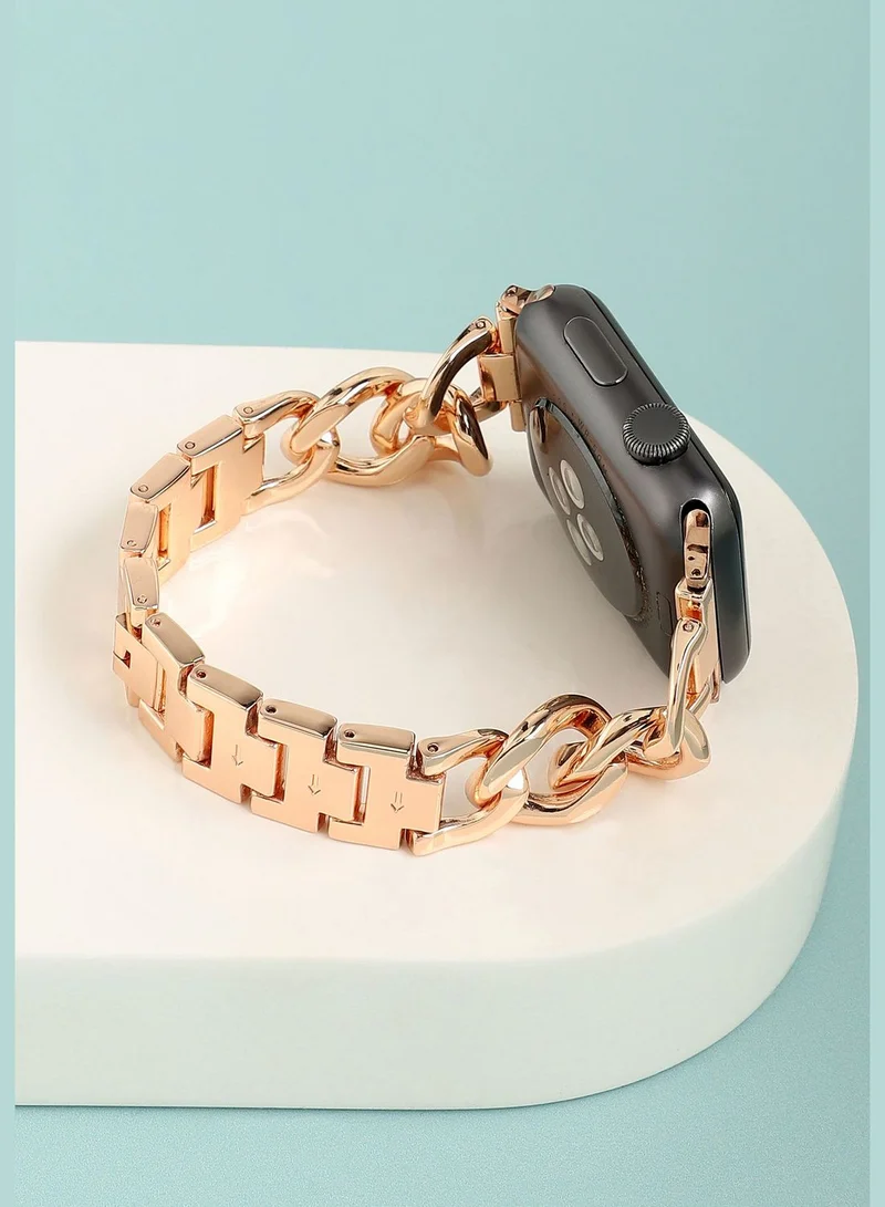 Haute Sauce Solid Stainless Steel Apple Watch Strap For Women | 38mm/40mm/41mm