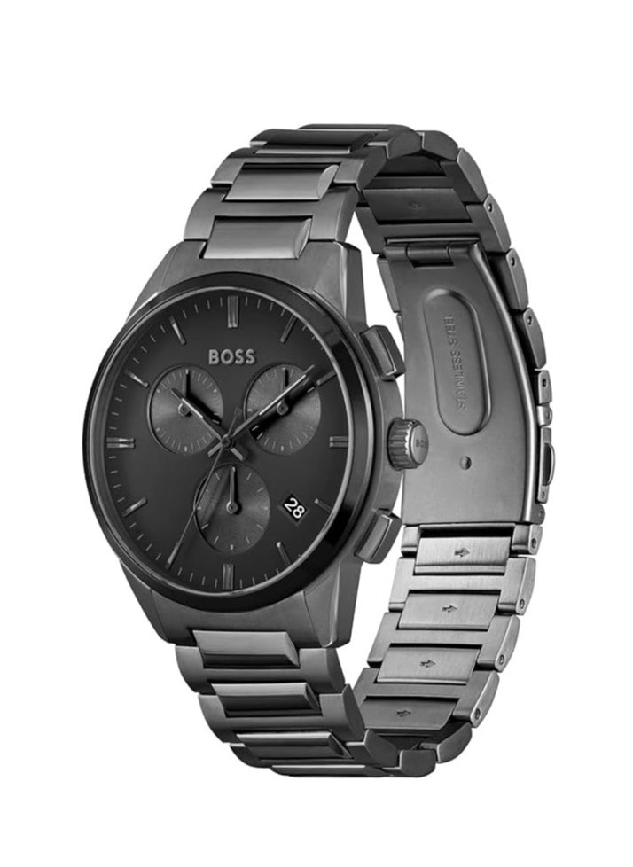 HUGO by Hugo Boss HUGO by Hugo Boss Dapper Black/Steel 43 mm  - Image 2