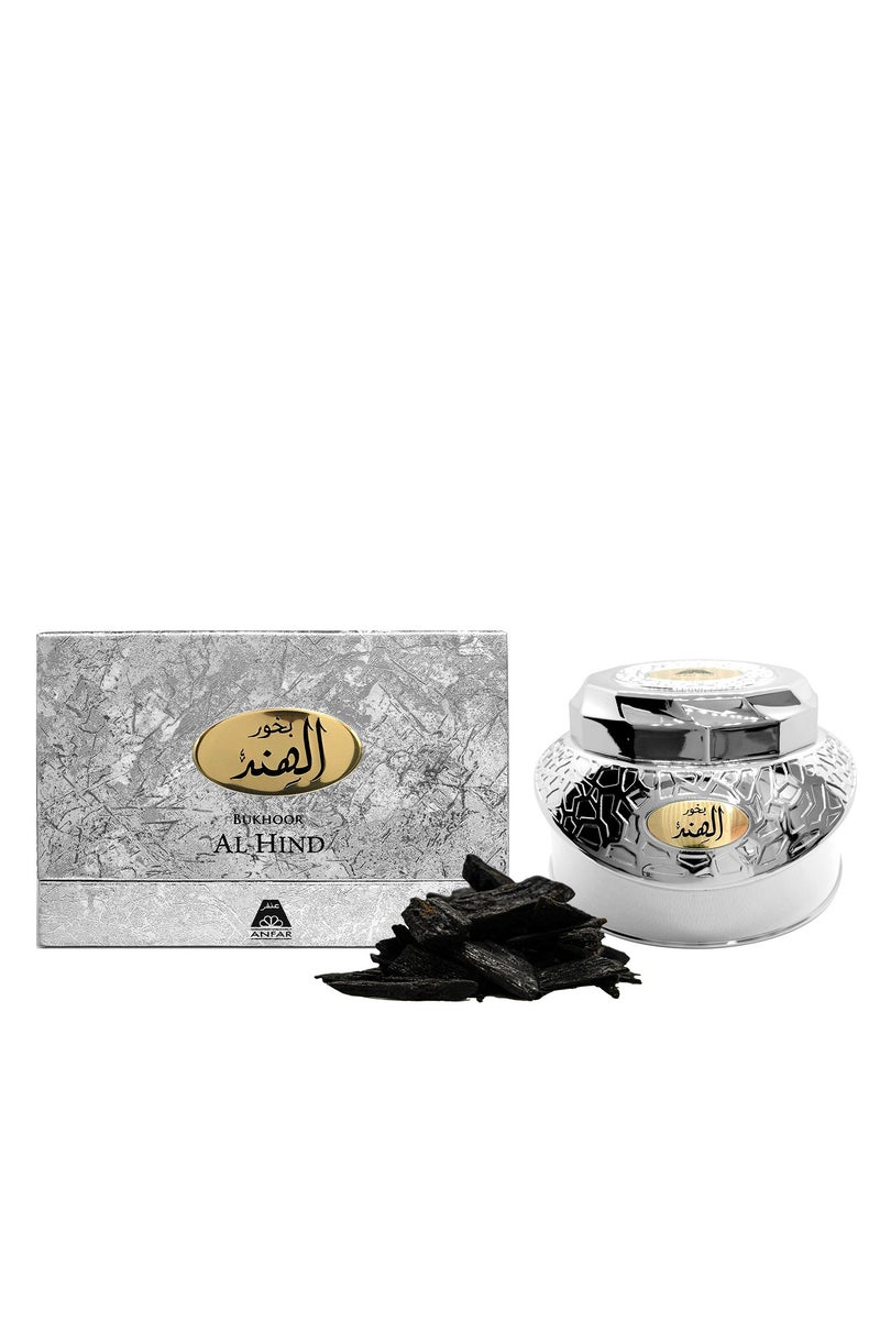 ANFAR 1950 Bakhoor Al Hind 40 g – Premium Arabic Oud Incense | Long-Lasting Home Fragrance - Image 1