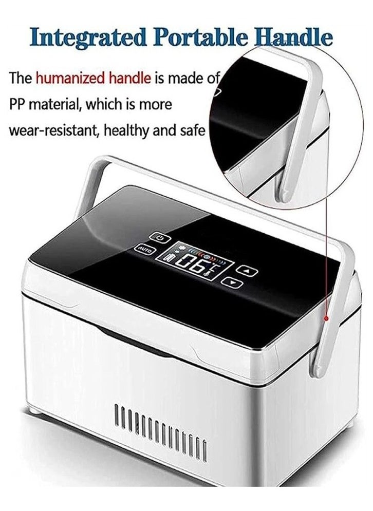 Generic - Insulin refrigerated box portable mini portable medicine interferon constant temperature small refrigerator car refrigerator rechargeable - Image 1