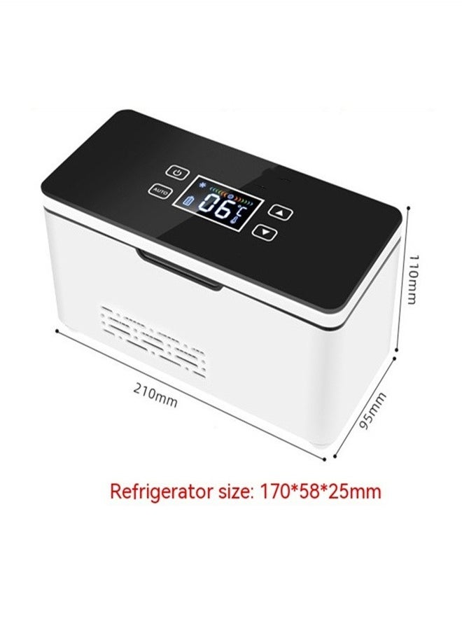 Generic - Insulin refrigerated box portable mini portable medicine interferon constant temperature small refrigerator car refrigerator rechargeable - Image 1