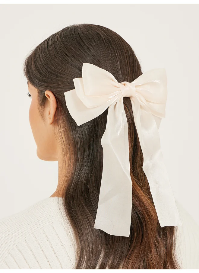 ستايلي Styli Mesh Ribbon Hair Clip