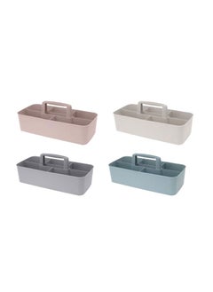 Koopman Koopman Storage Basket with Handle – Assorted Designs, Durable Organizer Basket, 1 Piece  - Image 2