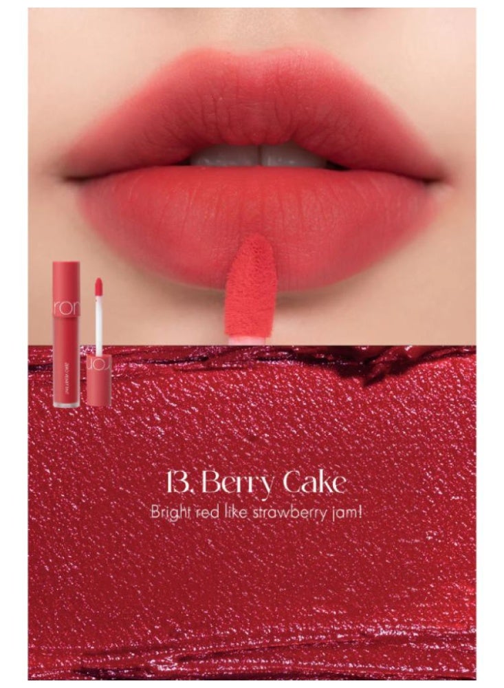rom&nd - Zero Velvet Matte Lip Tint - 13 | Berry Cake - Image 3