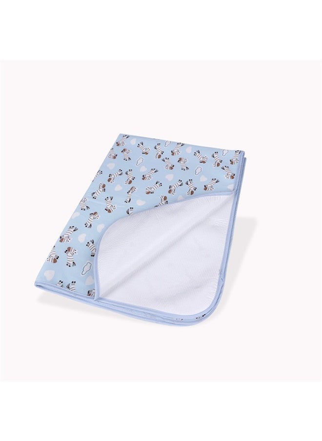 Generic - Portable Waterproof Diaper Changing Pad，Baby Changing Pad (74cm*98cm) Washable Wipeable Reusable Leak Proof Diaper Travel Mat Station Changing Mattress Liner Cribs Bed Cover - Image 1