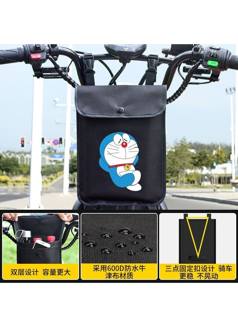 Generic - Electric Car Hanging Bag Waterproof Battery Car Front Storage Bag Rainproof Hanging Bag Bicycle Hanging Bag Key Storage Bag No pattern - Image 1