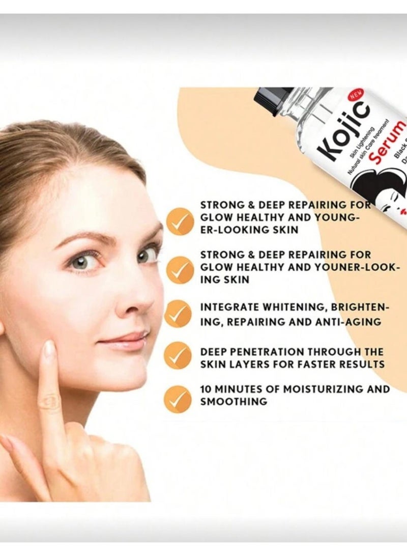 Kojic Acid Serum 30ml Whitening Firming Brightening Improving Dullness - Image 3