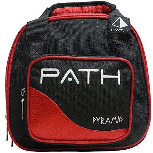 Pyramid Path Plus One Spare Tote Bowling Bag (Black/Red) - Image 5