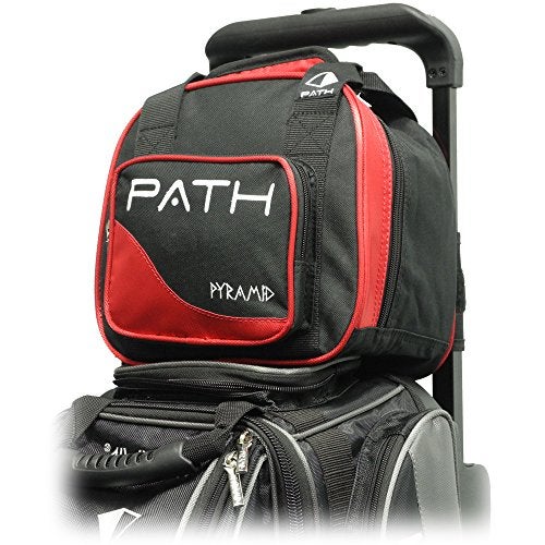 Pyramid Path Plus One Spare Tote Bowling Bag (Black/Red) - Image 2