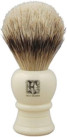 Geo F Trumper Medium Super Badger Hair Shaving Brush - Image 1