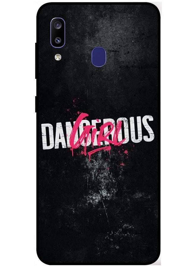 Protective Case Cover For Samsung Galaxy M10s Smart Series Printed Protective Case Cover for Samsung M10s Dangerous Girl