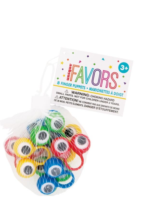 Unique 8 Googly Eyes Finger Puppets - Image 2