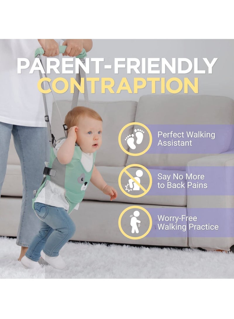 Y&D Baby Walking Harness Handheld Kids Walker Helper Toddler Infant Assistant Belt - Help Walk Child Learning Support Assist Trainer Tool for 7-24 Month Old - Image 3