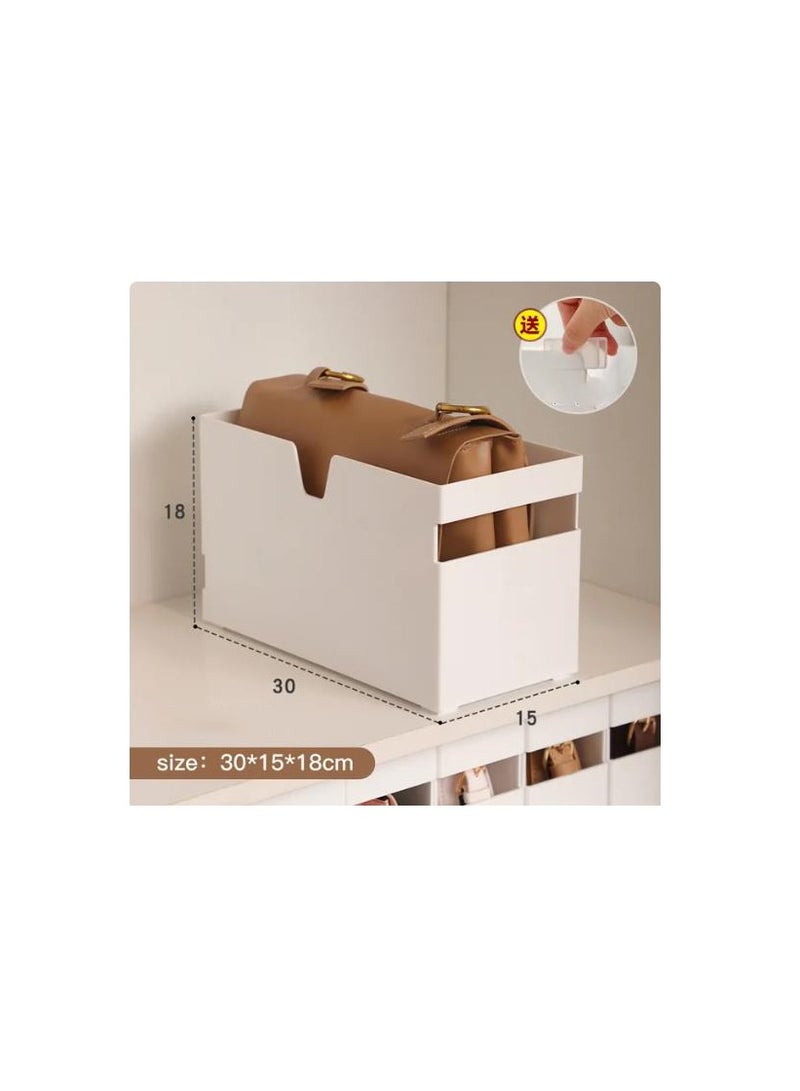 1 Piece Storage Bag Box Luxury Handbag Organizer for Wardrobe Closet Lady Bag Holder Handbag Show-box Home Storage Organization  - Image 3