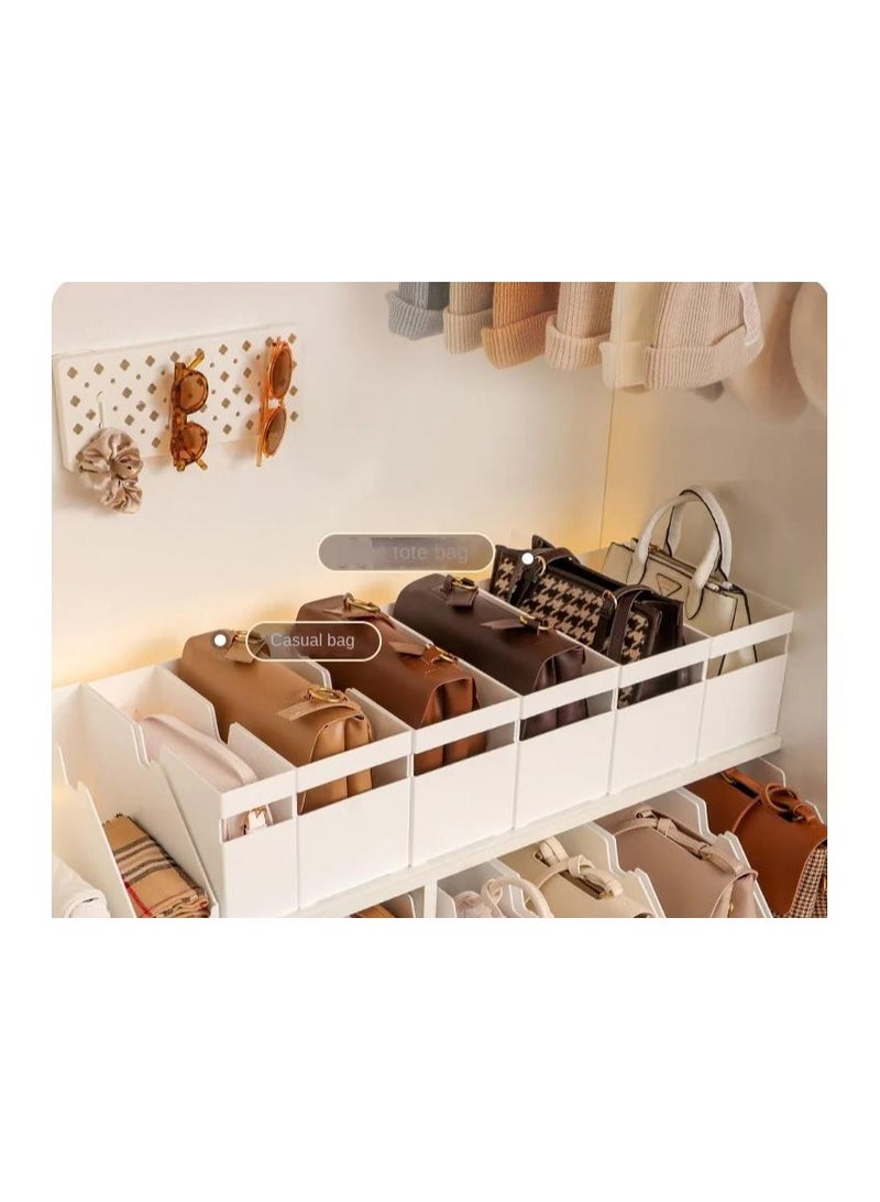 1 Piece Storage Bag Box Luxury Handbag Organizer for Wardrobe Closet Lady Bag Holder Handbag Show-box Home Storage Organization  - Image 5