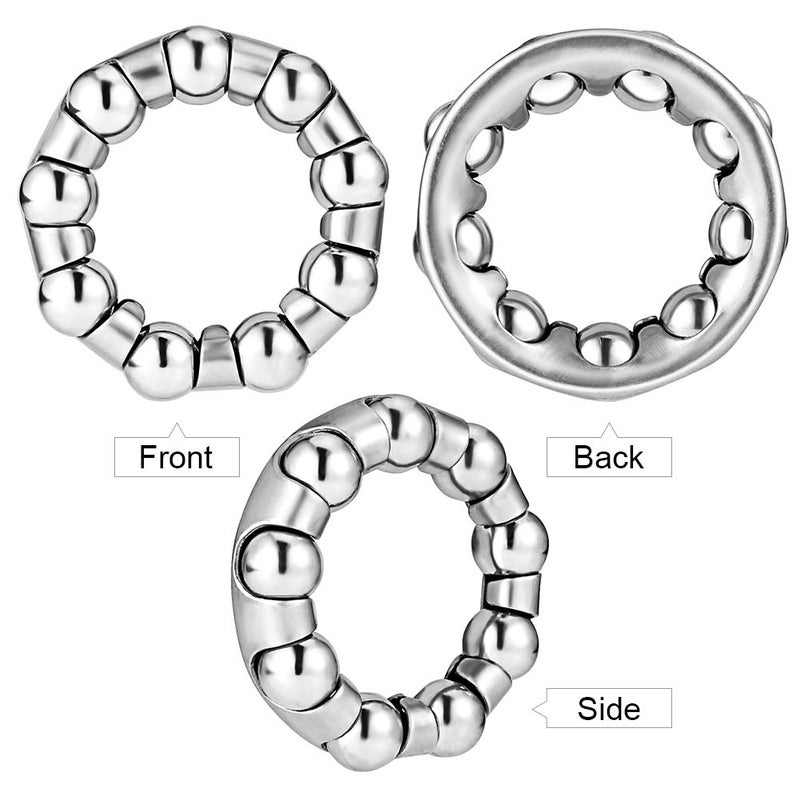 Lanturn Bike Ball Crank Bearing 14 inch x 9 Balls,4 Pcs Ball Bearings for Bike Crank Bottom Bracket, KidsStretch Bicycle, 14 inches *9 Ball - Image 3