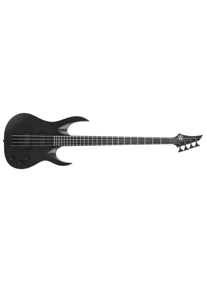 أس باي سولار S by Solar AB4.4C Bass Guitar – Carbon Black - Image 1