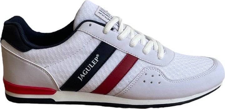 Liger White-Navy Blue Men's Sports Shoes  - Image 1