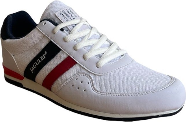 Liger White-Navy Blue Men's Sports Shoes  - Image 2