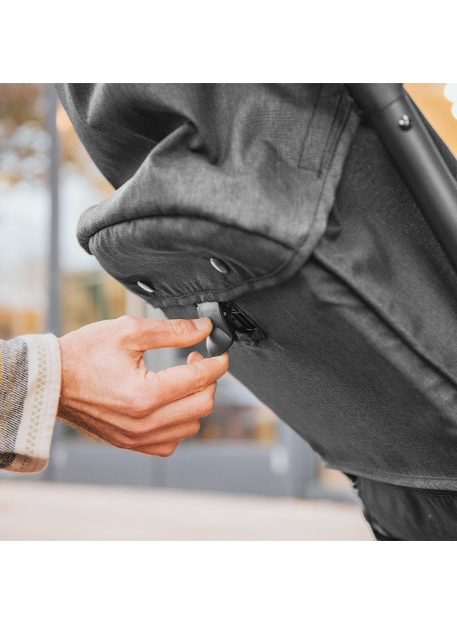 Chicco Presto Self-Folding Compact Stroller 0-22kg, Graphite - Image 5