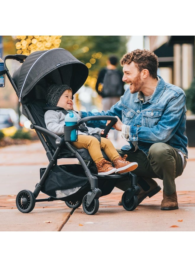 Chicco Presto Self-Folding Compact Stroller 0-22kg, Graphite - Image 3