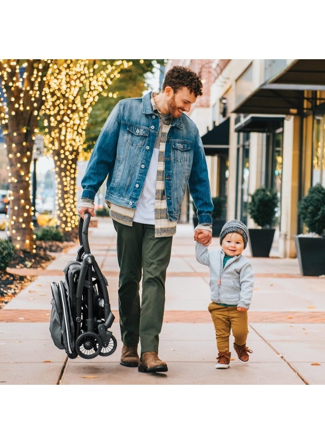 Chicco Presto Self-Folding Compact Stroller 0-22kg, Graphite - Image 2