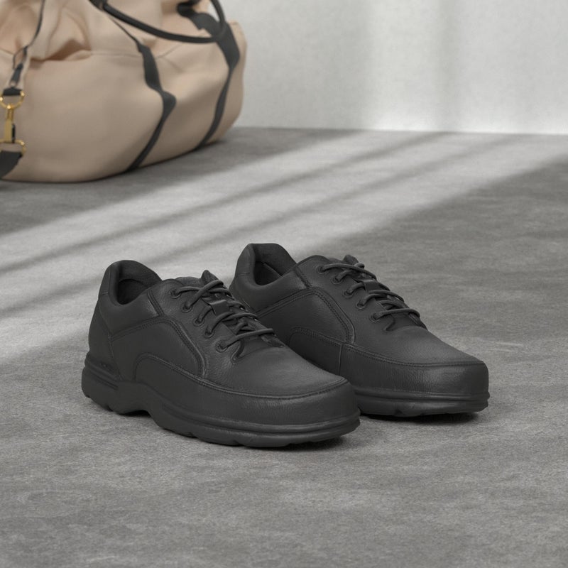 Rockport Men's Eureka Walking Shoe, Black, 13 X-Wide - Image 2