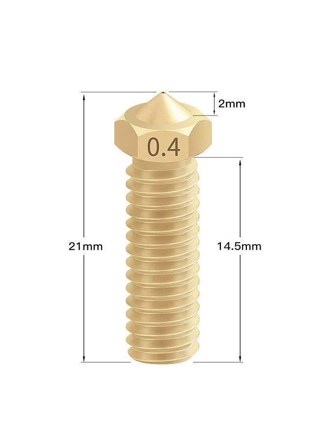 Extruder Kit with Volcano Nozzles Silicone Sleeve Aluminum Block Handle Thermistor Throat Tube Needles Compatible with Sidewinder X1 Genius 3D Printer  - Image 4