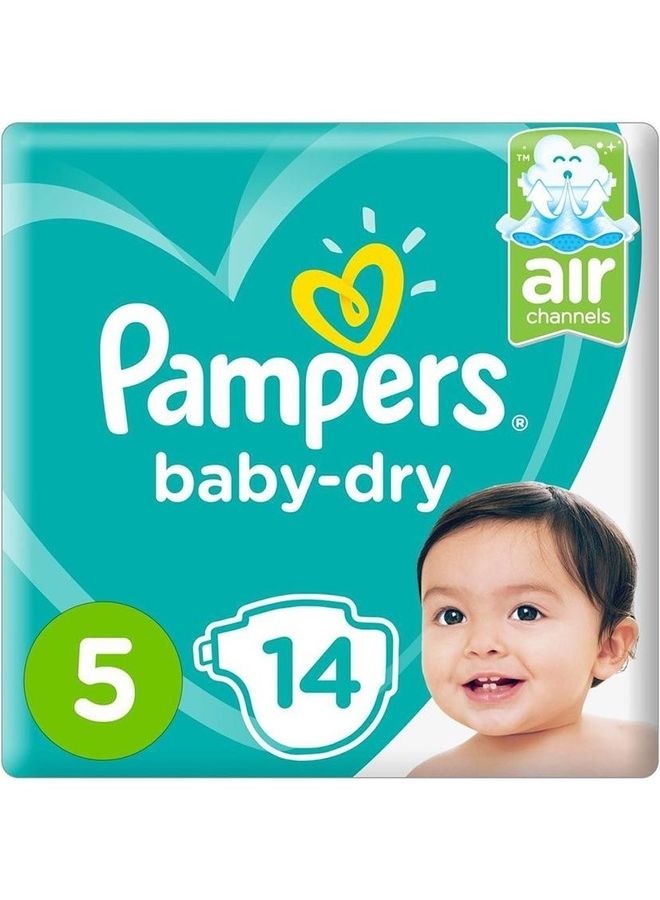 14-Pack Baby Dry Diapers
