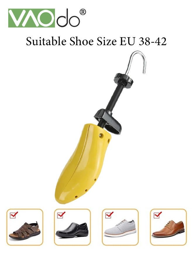 VAOdo Professional 2-Way Premium Shoe Stretcher, Tough Plastic Shoe Trees, Adjustable Length & Width Durable Shoe Shaper for Men, for Wide Feet, Bunions or Calluses, Multifunctional Shoe Shaper Expander Stretch Suitable for Leather Shoes, Sneakers, Casual Shoes - Image 2