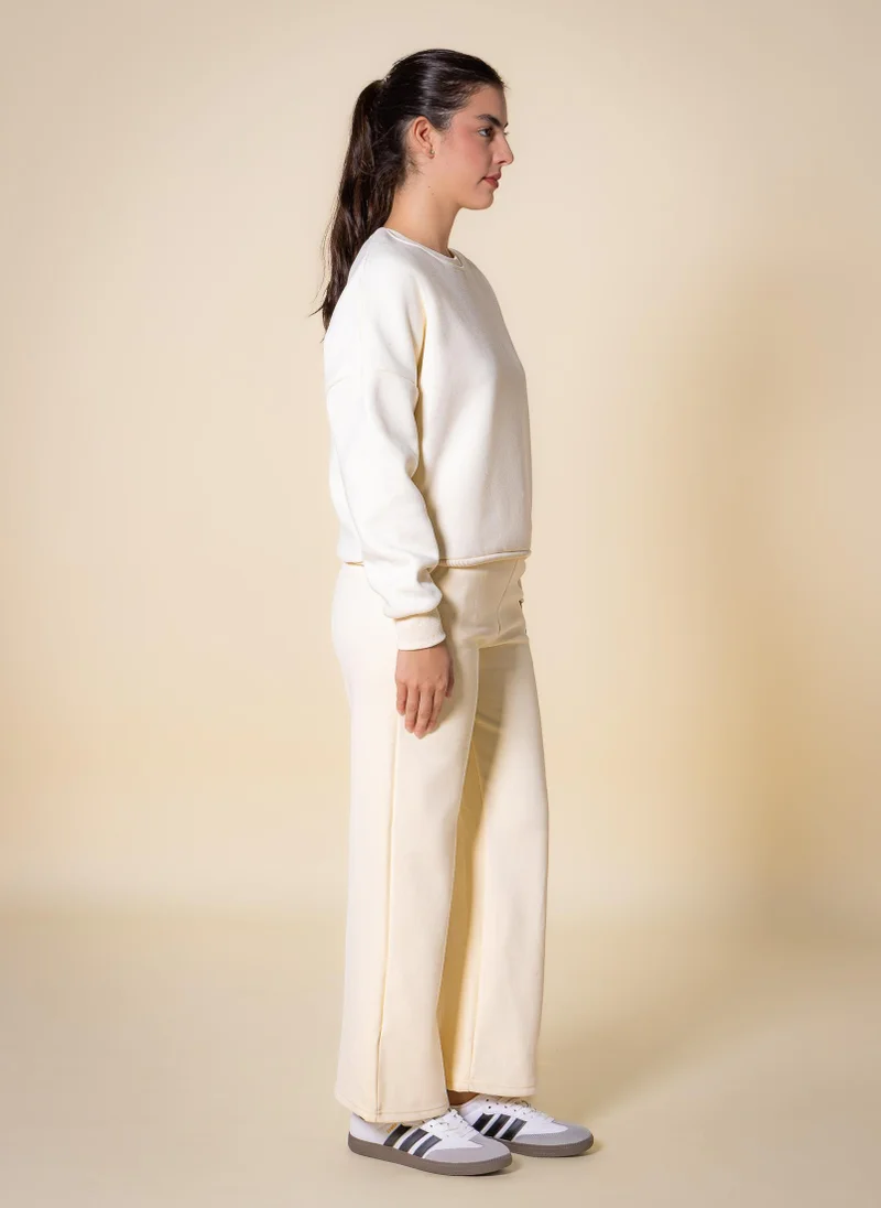 SHAPES Beige SOFT SWEATSHIRT SET for Women | Best Price UAE
