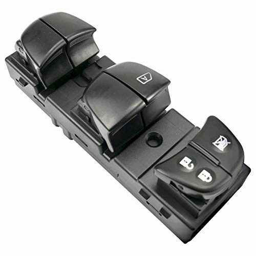 TIKSCIENCE Master Power Window Control Switch Fit for Nissan Pathfinder Altima Leaf Juke Frontier Tiida Rogue Sentra 2013-2019, 25401-3TA5A, 25401-3SH1A, 25401-3NF0A, Front Left Driver Side Master Window Switch - Image 1