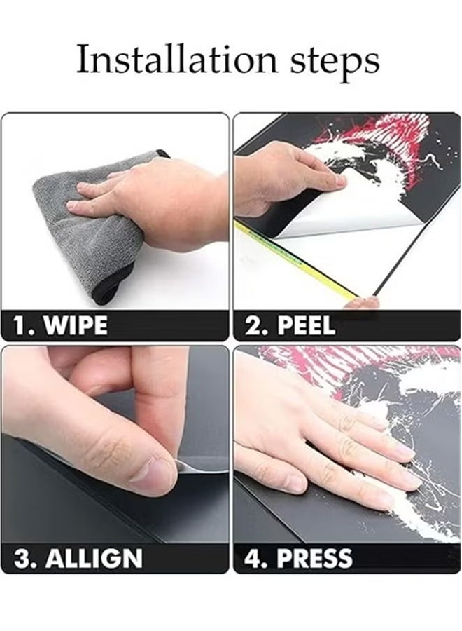 3 Set Controller Cover Skin Case with Sony PS5 Playstation 5 - Protective Soft Silicone Gel ,Anti-Slip Accessories for Video Games Gamepad Black - Image 5