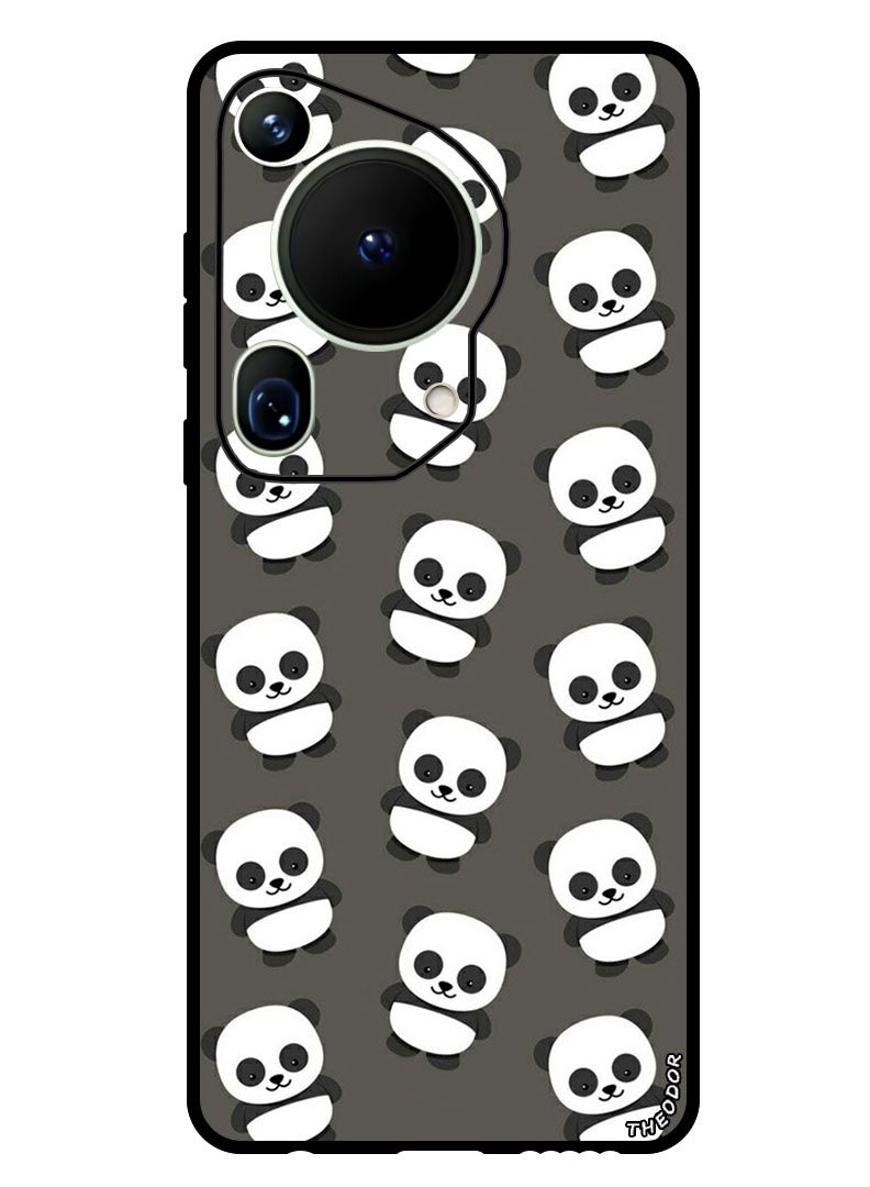 Theodor Protective Case Anti Scratch Shock Proof Bumper Cover For Huawei Pura 70 Ultra Panda - Image 1