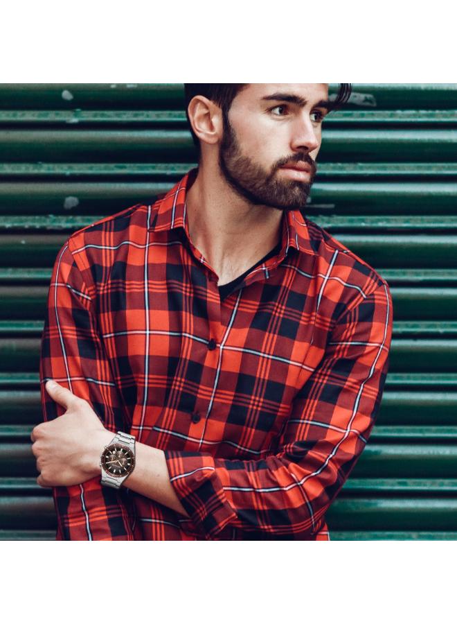 Lee Cooper Men's Metal Multi Function Watch LC08100.340 - 42 mm - Image 2