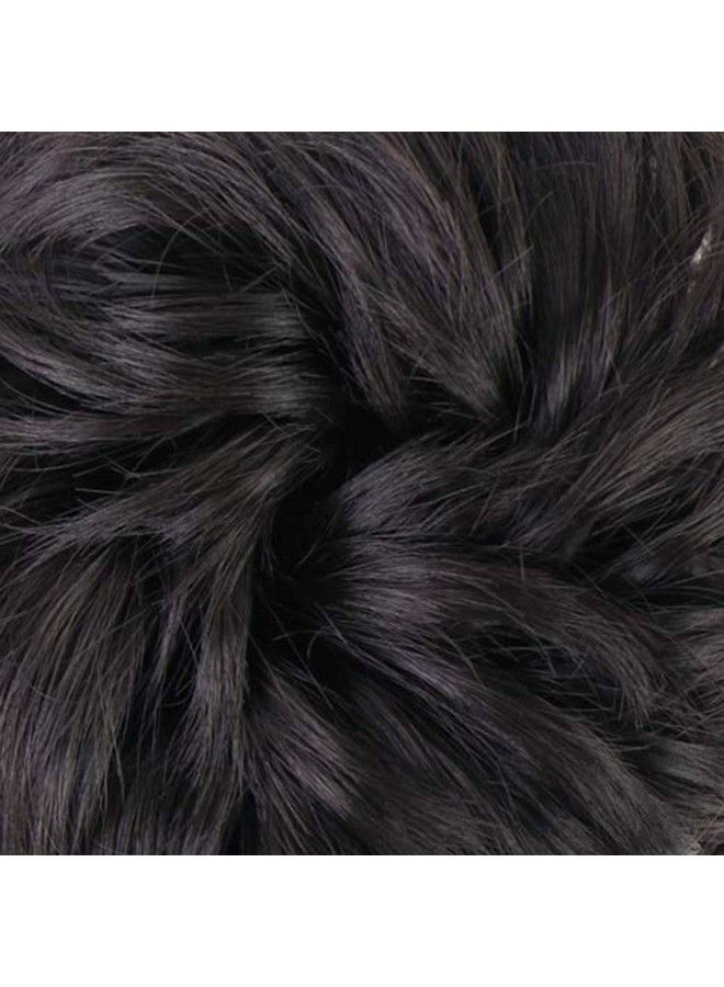 MORICA 2Pcs Messy Hair Bun Extensions Curly Wavy Messy Synthetic Chignon Hairpiece Scrunchie Scrunchy Updo Hairpiece For Women. - Image 4