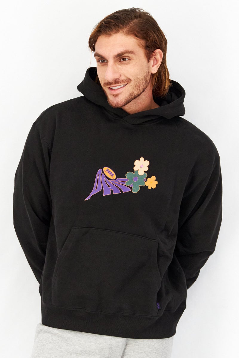 Puma x Perks And Mini Men Sportswear Fit Long Sleeve Hoodie, Black - Image 1