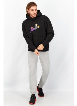 Puma x Perks And Mini Men Sportswear Fit Hooded Long Sleeve Sweatshirts, Black  - Image 2